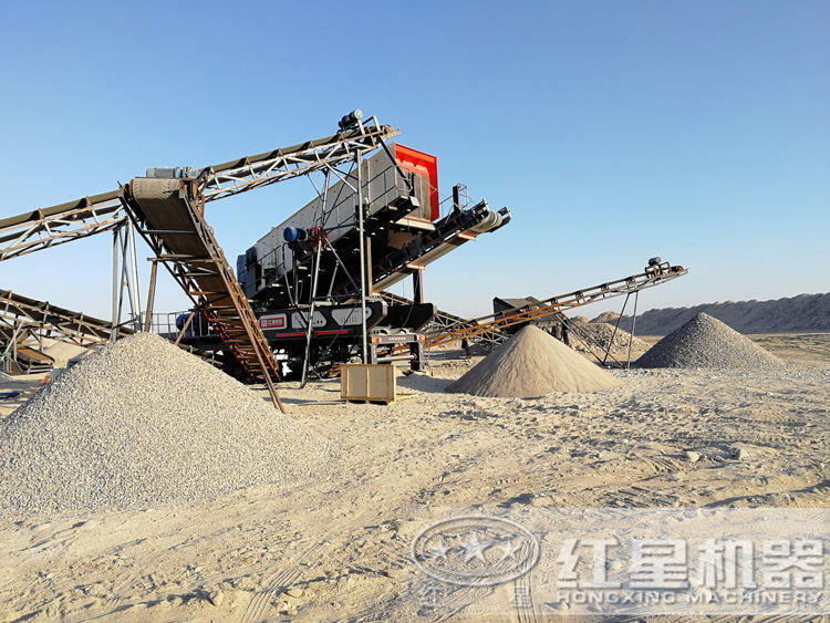 機(jī)制砂用戶現(xiàn)場，多個(gè)現(xiàn)場可提供就近安排參觀